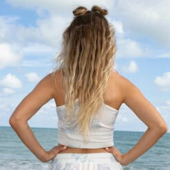 Ron Jon Juniors Hacci Aloha Print Top -Ron Jon Surf Shop Sales d800x800 13320695081 light blue ron jon juniors hacci aloha print crop tank lifestyle 2.jpg