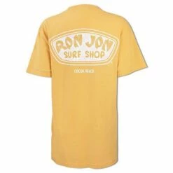 Ron Jon Juniors Icon Badge Tee -Ron Jon Surf Shop Sales d800x800 13340804013D mustard ron jon juniors icon badge tee back