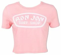 Ron Jon Juniors Large Badge Crop Top