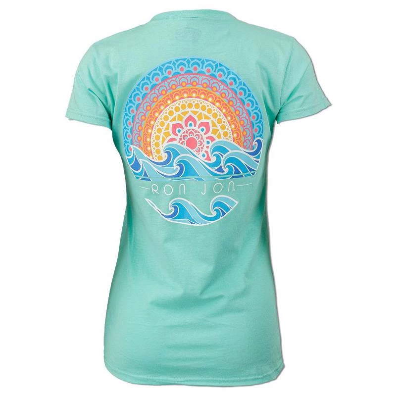 Ron Jon Juniors Wavy Sunset Graphic Tee 5 Ron Jon Juniors Wavy Sunset Graphic Tee - Image 3