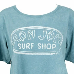Ron Jon Juniors Mineral Wash Badge Tee -Ron Jon Surf Shop Sales d800x800 13340866080 blue ron jon juniors mineral wash badge tee close up
