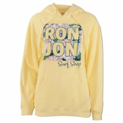 Ron Jon Juniors Floral Knockout Pullover Hoodie -Ron Jon Surf Shop Sales d800x800 13350999066 butter ron jon juniors floral knockout pullover hoodie front