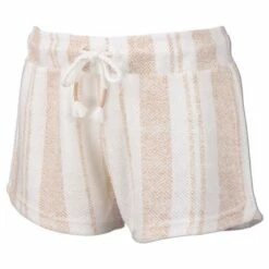 Ron Jon Juniors Striped Baja Shorts -Ron Jon Surf Shop Sales d800x800 13360198183 taupe ron jon juniors striped baja shorts front