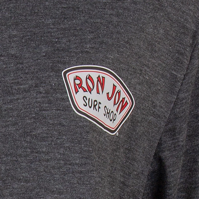 Ron Jon Juniors Tri-blend Badge Lightweight Zip Hoodie 5 Ron Jon Juniors Tri-blend Badge Lightweight Zip Hoodie - Image 3