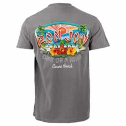 Ron Jon Hippie Waves V2 Graphic Tee -Ron Jon Surf Shop Sales d800x800 17030900091 grey ron jon hippie waves v2 tee back