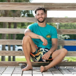 Ron Jon Iguana Tee -Ron Jon Surf Shop Sales d800x800 17040194073 jade ron jon iguana tee lifestyle 1