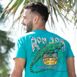Ron Jon Iguana Tee -Ron Jon Surf Shop Sales d800x800 17040194073 jade ron jon iguana tee lifestyle 2