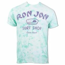 Ron Jon Light Crush Tie Dye Tee 14 Ron Jon Light Crush Tie Dye Tee -Ron Jon Surf Shop Sales d800x800 17040215082D aqua ron jon light crush tie dye tee front