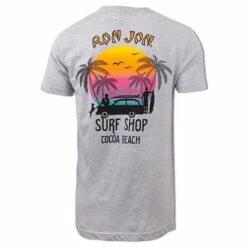 Ron Jon Dog And Car Tee -Ron Jon Surf Shop Sales d800x800 17040219092D heather grey ash ron jon dog car tee back