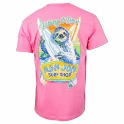Ron Jon Sloth Tee -Ron Jon Surf Shop Sales d800x800 17060423042 fuchsia ron jon sloth tee cocoa beach back