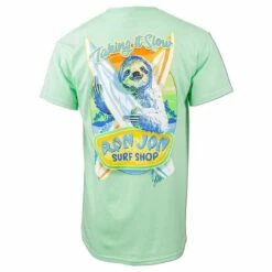 Ron Jon Sloth Tee -Ron Jon Surf Shop Sales d800x800 17060423070 mint ron jon sloth tee cocoa beach back