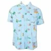 RVCA Ron Jon Luke P Short Sleeve Shirt -Ron Jon Surf Shop Sales d800x800 20014586100D multi rvca ron jon luke p short sleeve shirt front