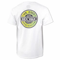 Sex Wax Fade Tee -Ron Jon Surf Shop Sales d800x800 20101327001 white sex wax fade tee back