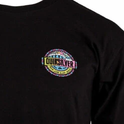 Quiksilver Ron Jon Black Break Loose Tee -Ron Jon Surf Shop Sales d800x800 20140713095 quiksilver ron jon black break loose tee front graphic