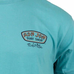 Salt Life Ron Jon Sea Green Sea Escape Tee -Ron Jon Surf Shop Sales d800x800 20140717071 salt life ron jon sea green sea escape tee front graphic