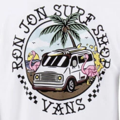 Vans Ron Jon White Beach Advisory Long-Sleeve Tee -Ron Jon Surf Shop Sales d800x800 20140724001 vans ron jon white beach advisory ls tee back graphic