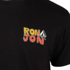 Volcom Ron Jon Creepy Spacegull Black Tee -Ron Jon Surf Shop Sales d800x800 20140728000 volcom ron jon creepy spacegull black tee front graphic
