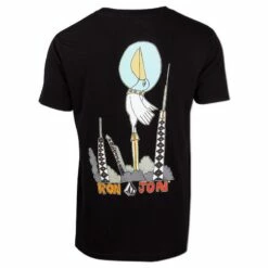 Volcom Ron Jon Creepy Spacegull Black Tee -Ron Jon Surf Shop Sales d800x800 20140728095 black volcom ron jon creepy spacegull black tee back