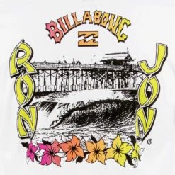 Billabong Ron Jon White Pier 2 Tee -Ron Jon Surf Shop Sales d800x800 20140731001 white billabong ron jon white pier 2 tee graphic