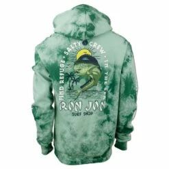Salty Crew Ron Jon Sea Foam Tie-Dye Mahi Mayhem Hoodie -Ron Jon Surf Shop Sales d800x800 20560043077 seafoam salty crew ron jon tie dye mahi mayhem hoodie back