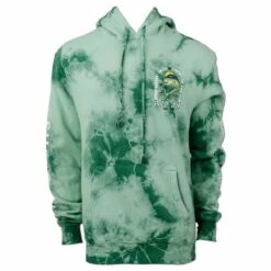 Salty Crew Ron Jon Sea Foam Tie-Dye Mahi Mayhem Hoodie -Ron Jon Surf Shop Sales d800x800 20560043077 seafoam salty crew ron jon tie dye mahi mayhem hoodie front