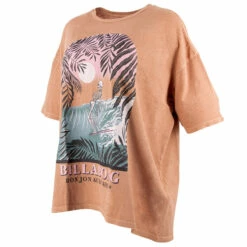 Billabong Ron Jon Juniors Let It Live Oversized Tee -Ron Jon Surf Shop Sales d800x800 30090163054 rose billabong ron jon let it live oversized tee angled