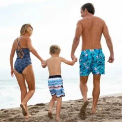 Earth Nymph Kids Here Comes Trouble Boardshort Age 2-8 -Ron Jon Surf Shop Sales d800x800 40150003080 blue earth nymph boys here comes trouble boardshort lifestyle 2