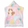 Earth Nymph Ron Jon Toddler Mermaid Towel Cape -Ron Jon Surf Shop Sales d800x800 40180146040 pink earth nymph ron jon toddler mermaid towel cape back